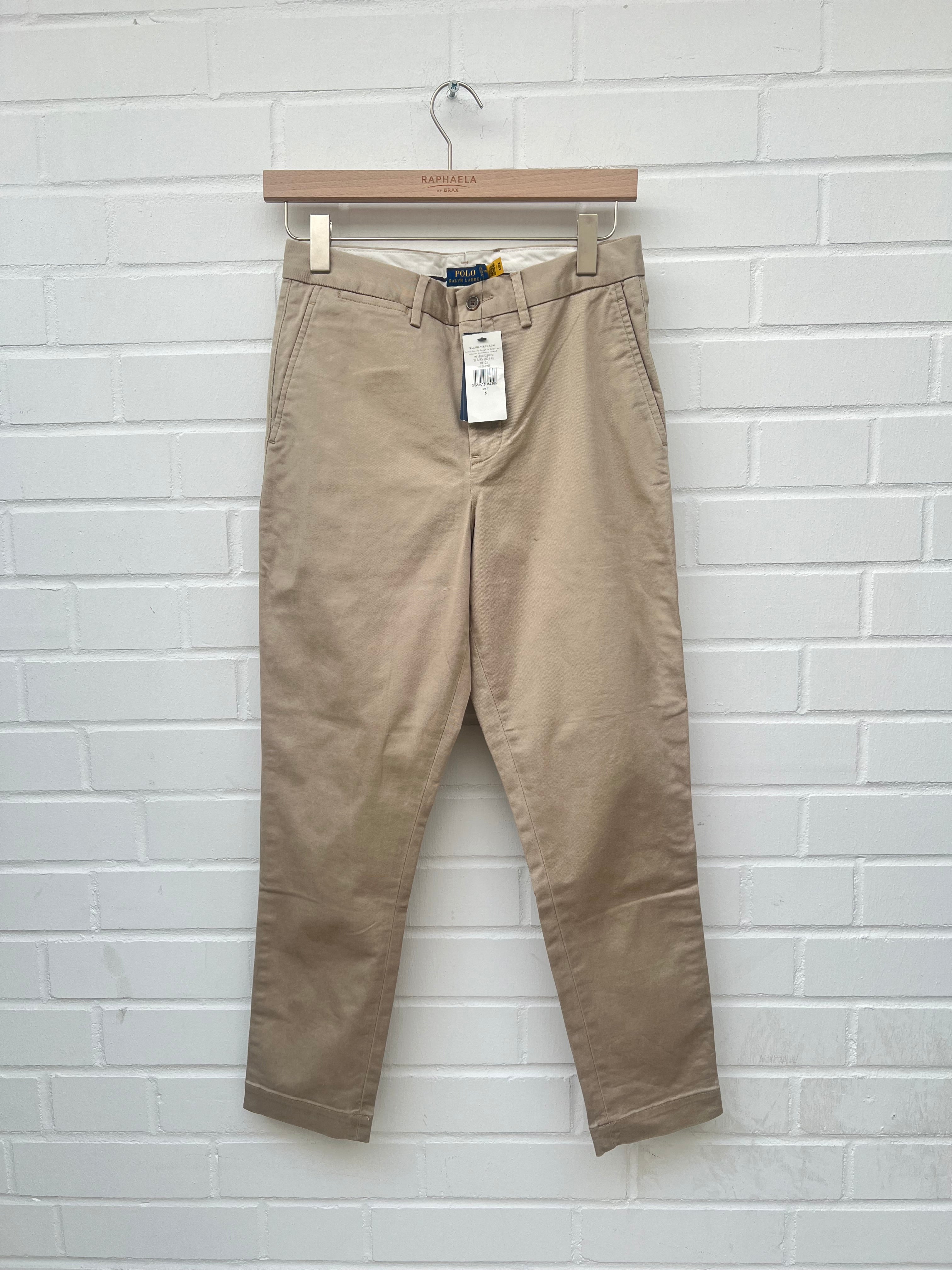 RALPH LAUREN Chino Hose Slim Fit beige Gr8(M)