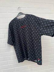 Carlo Colucci Tshirt schwarz rot