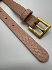 GUESS Gürtel Schlagen Optik Rose Gold GrL