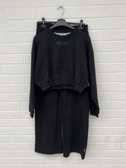 Carlo Colucci Damen Set schwarz