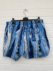 (195) Carlo Colucci Badehose blau