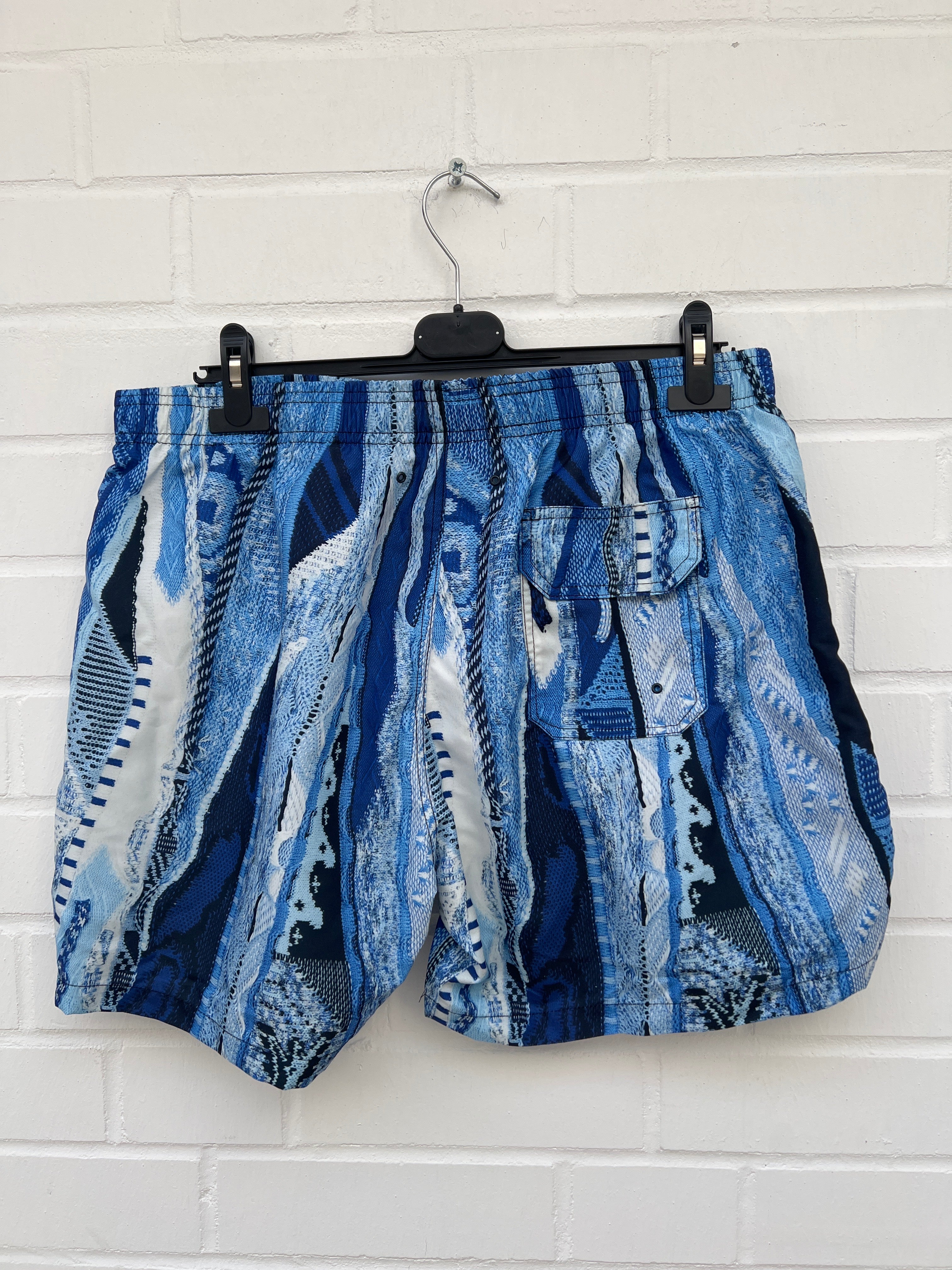 (195) Carlo Colucci Badehose blau