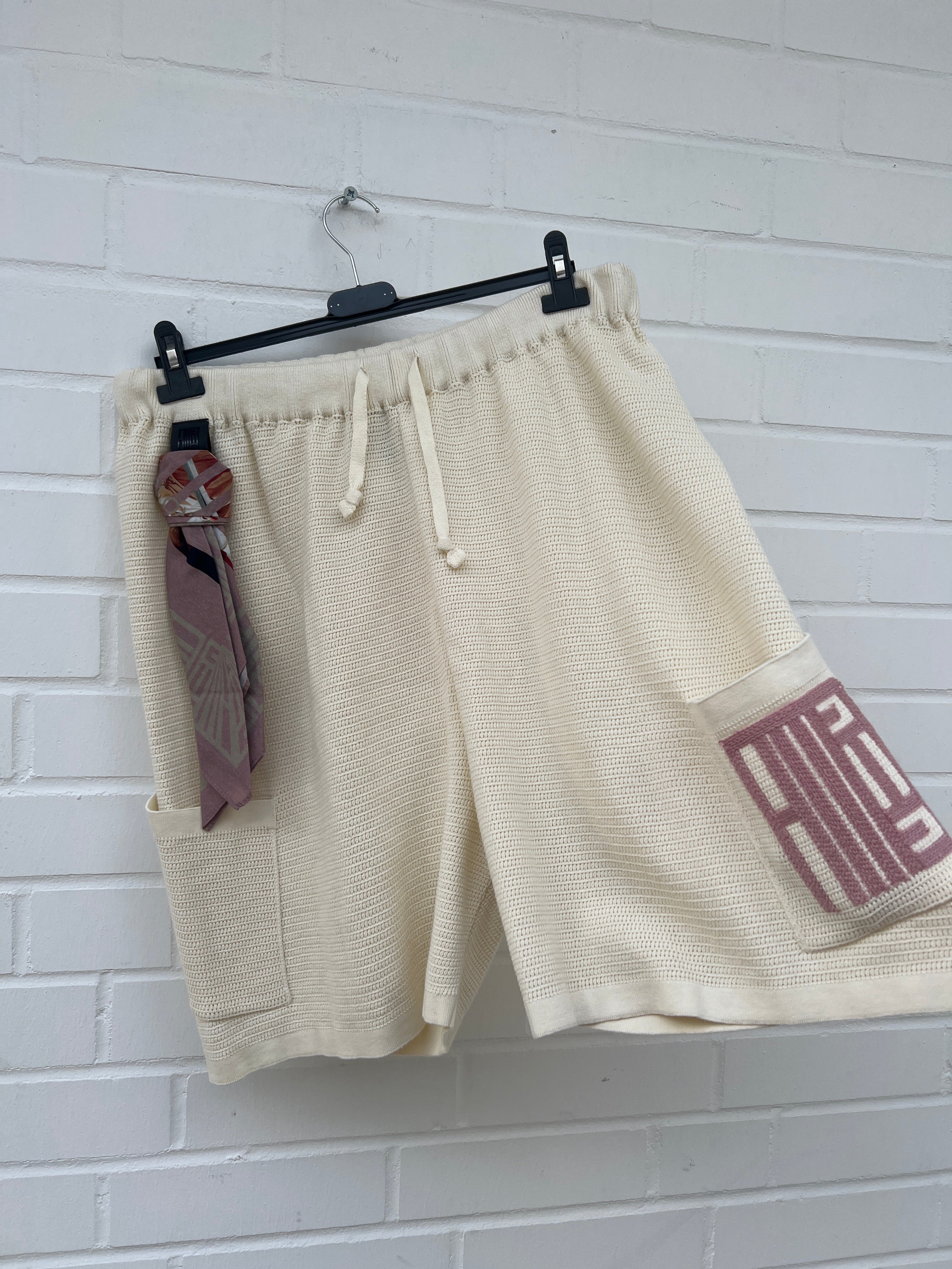 Alessandro Magno Sommer Set Creme weiß