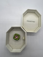 SWAROVSKI Ohring Green Rose