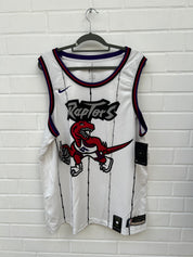 (86) NBA Raptors Trikot weiß muster