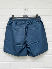 Badehose dunkelblau logokreis