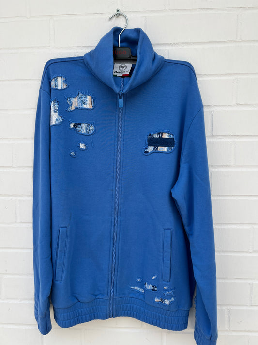 (Stange3) CC Sweatjacke blau Gr.L
