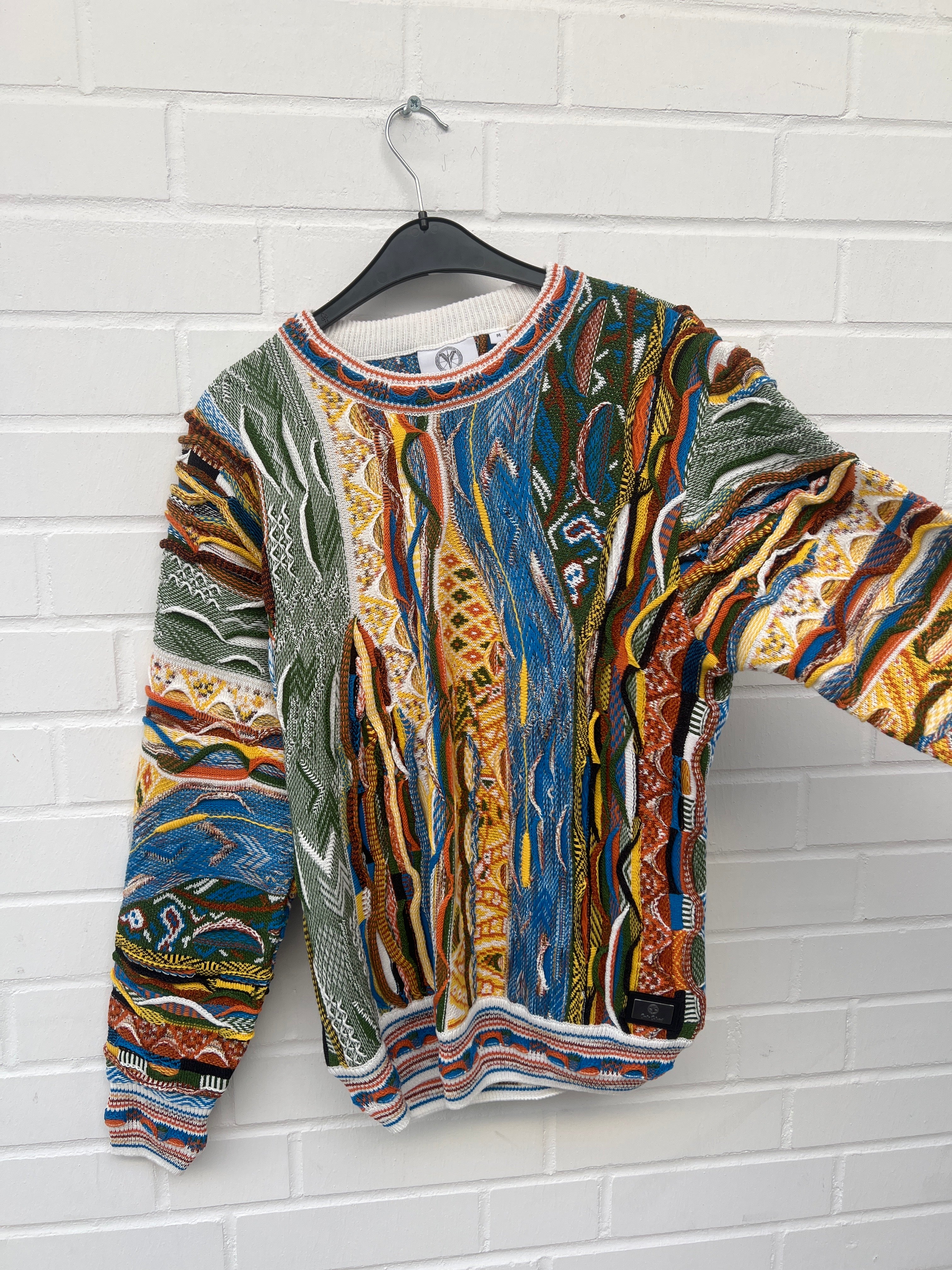Carlo Colucci 3D Strickpullover Pullover bunt C12501 COL 591