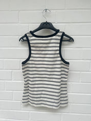 Only JDY Tank Top Weiß Gestreift GrS