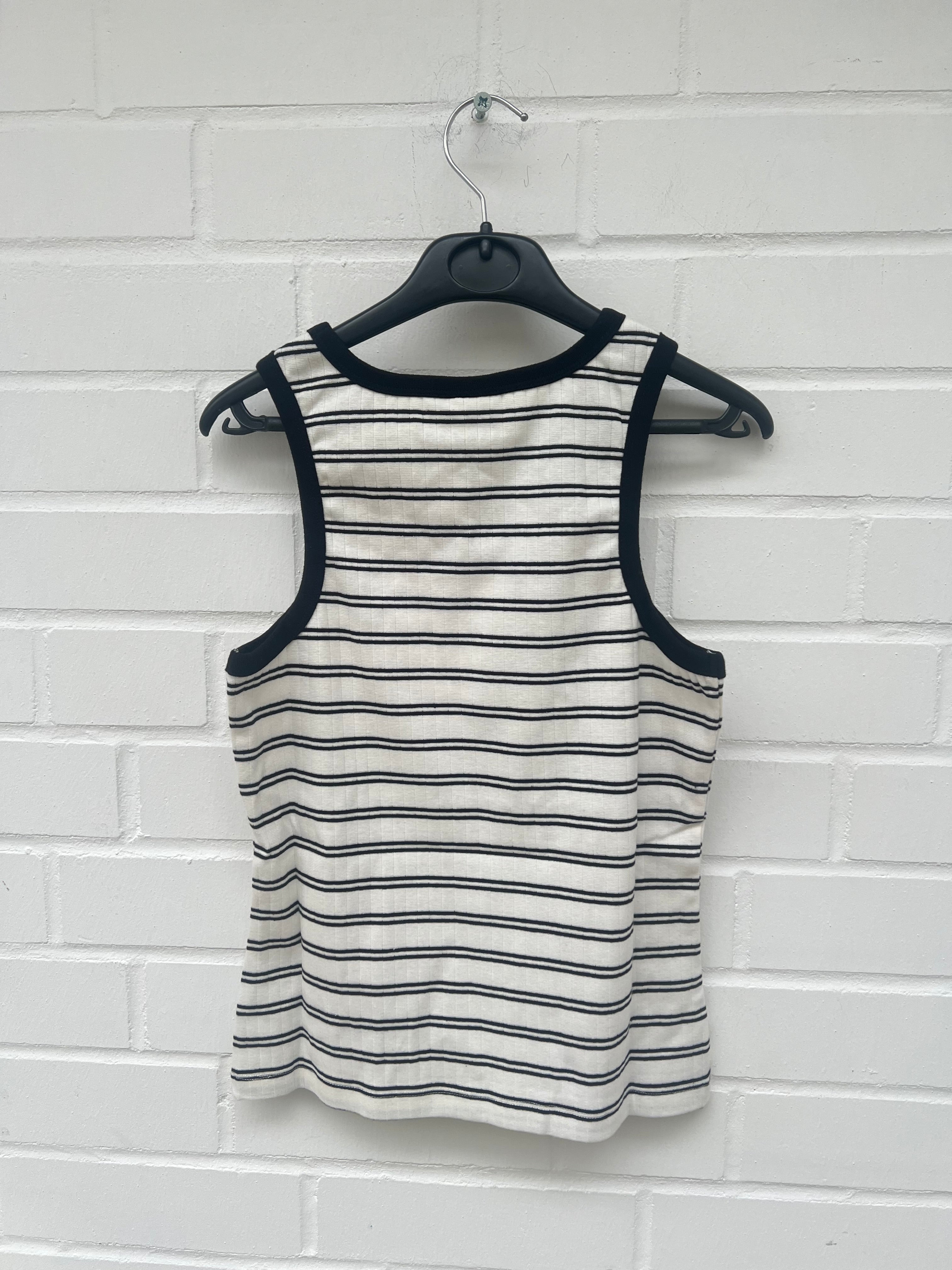 Only JDY Tank Top Weiß Gestreift GrS