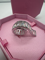 SWAROVSKI Matrix Ring White Rhodium (5600787)