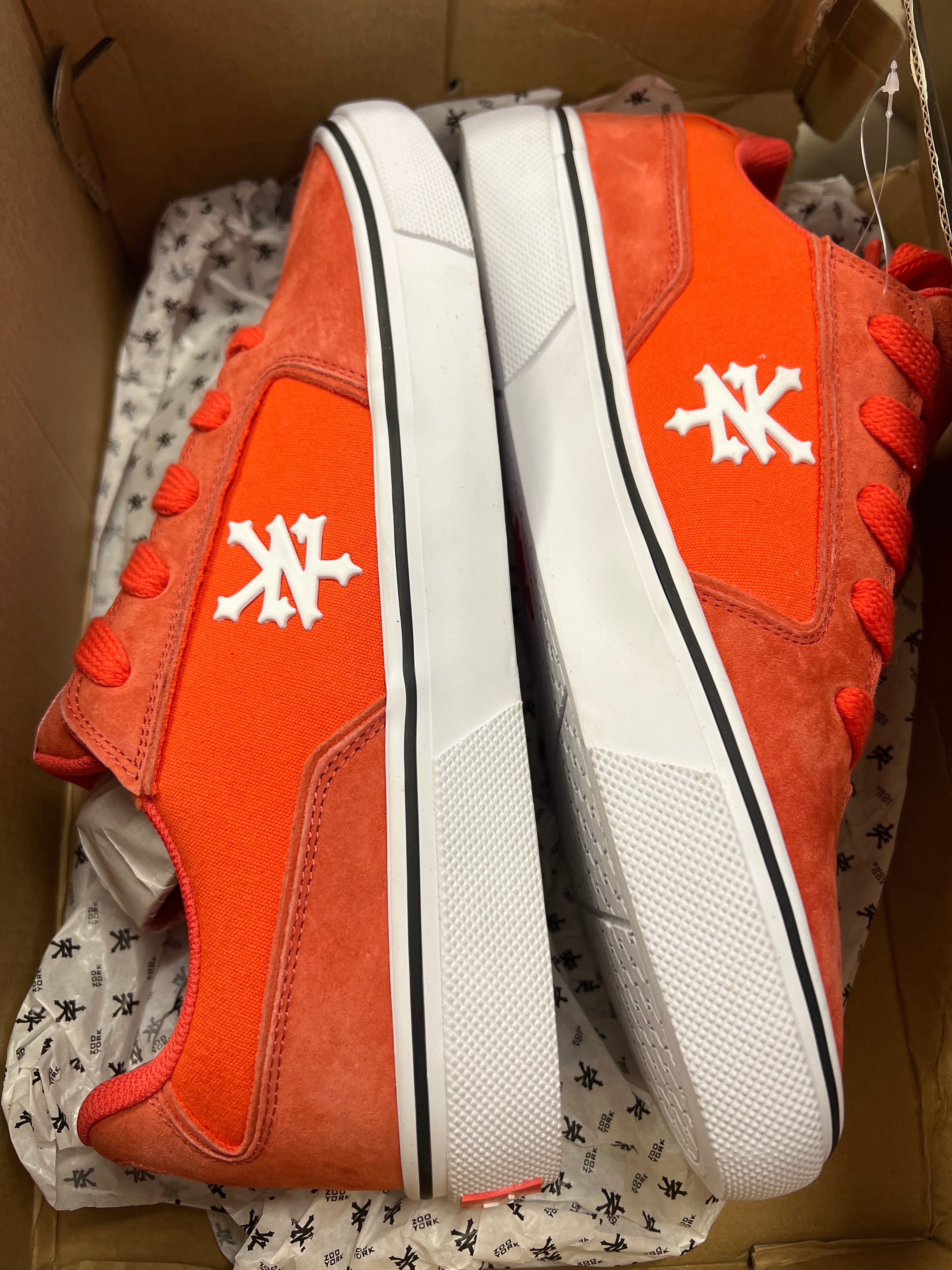 ZOOYORK Pyramid Sneaker Rot Gr44.5