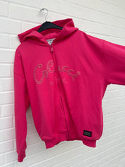 (237) Carlo Colucci Sweatjacke pink Unisex