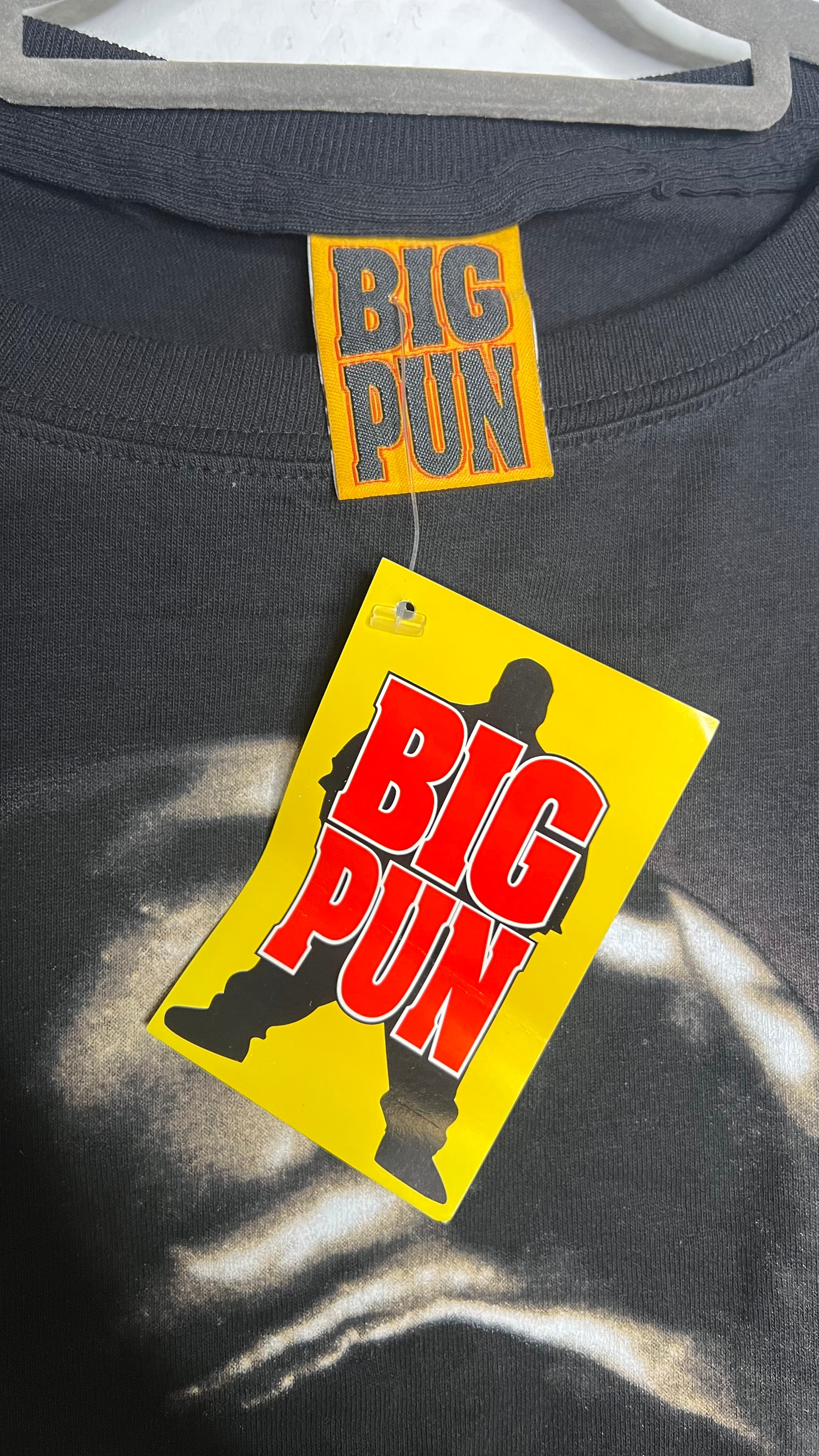 Vintage Big Bun Tshirt schwarz