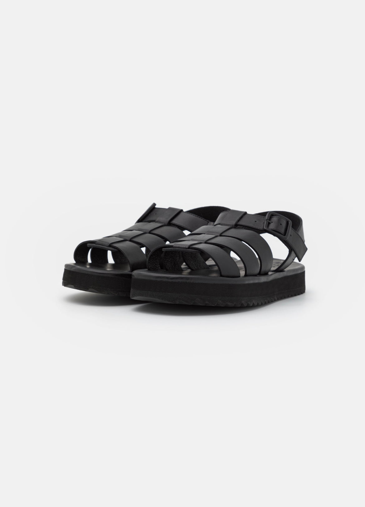 SELECTED HOMME Riemensandalette Gr 43 Herren black