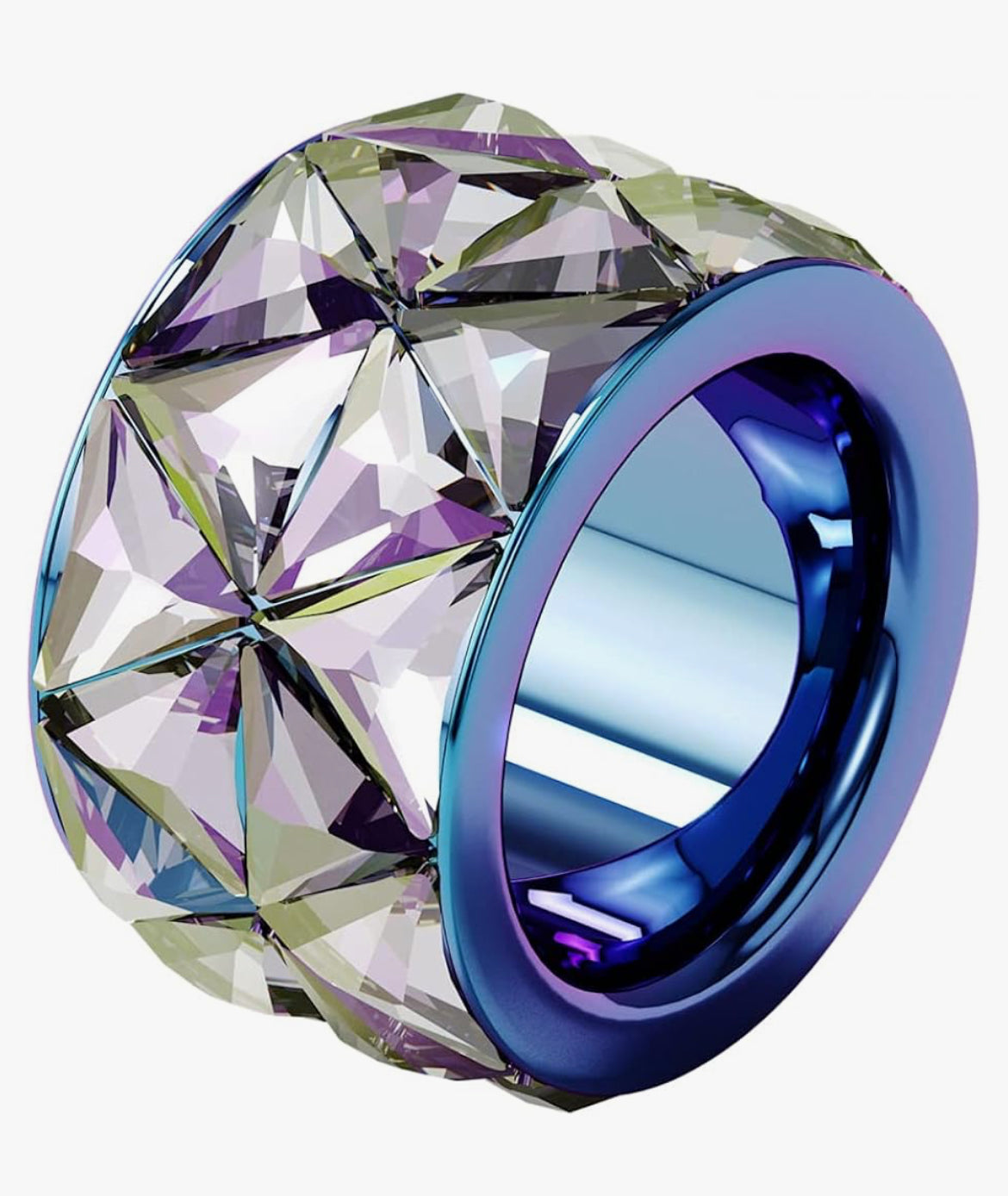 SWAROVSKI Curiosa Ring Cocktail Violet Crystal (5599928)