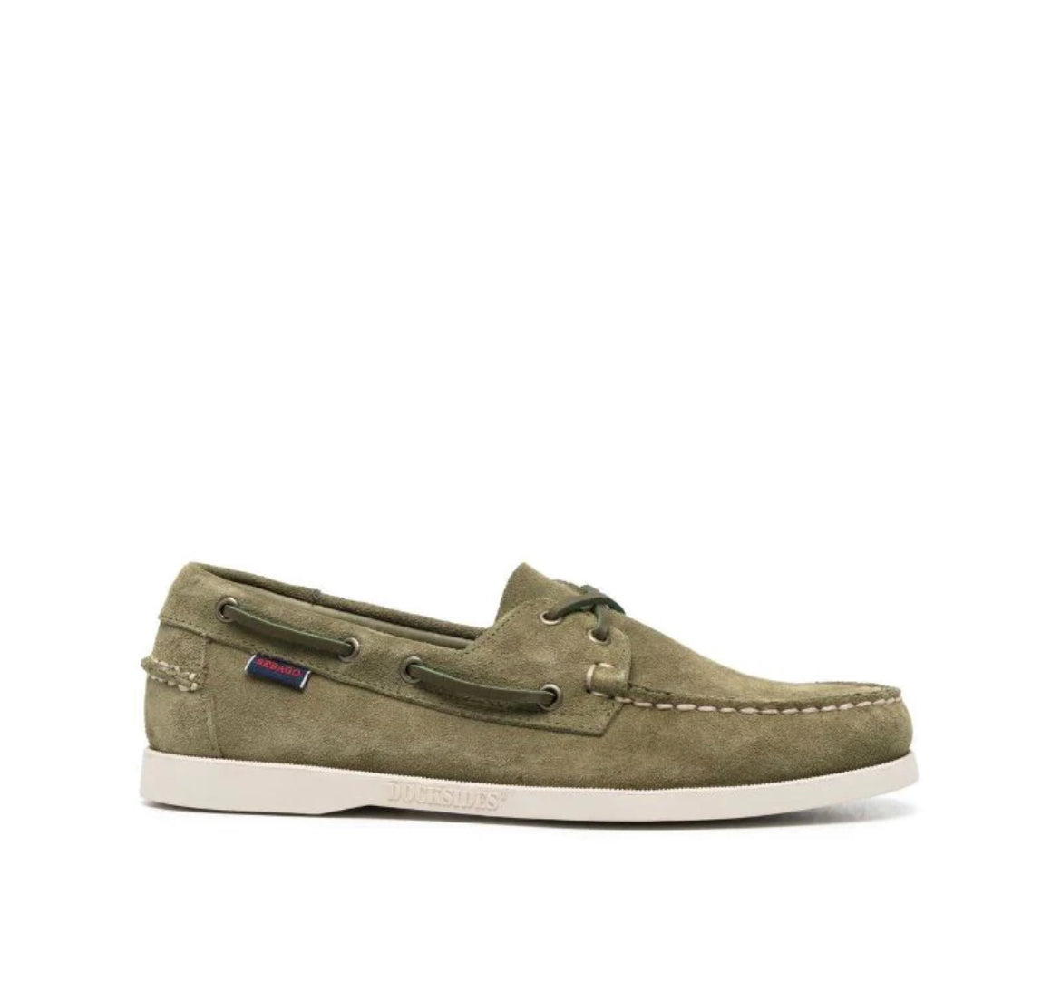 SEBAGO chaussures de voile taille 36 hommes vert militaire