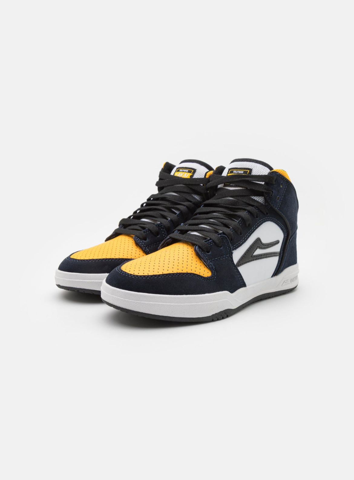 LAKAI Sneaker high Gr 41,5 unisex Navy/yellow