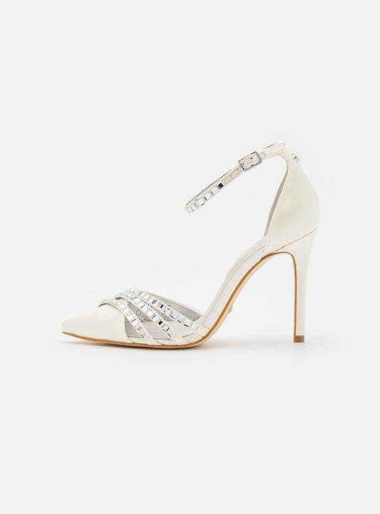 GUESS Pumps Gr 40 Damen ivory