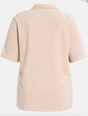 Ulla Popken Poloshirt Beige 793161 300 (U14)