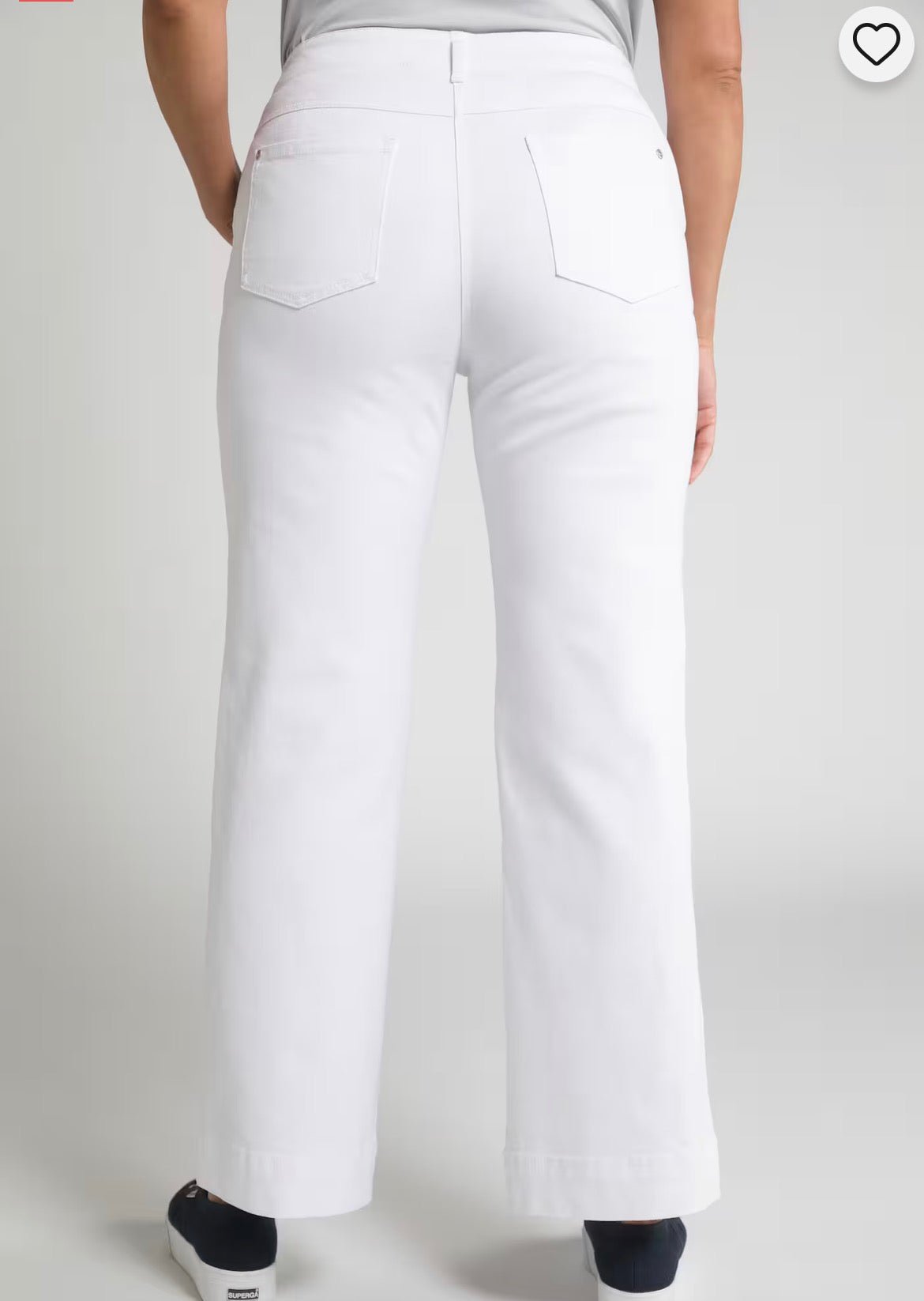(U24) Ulla Popken Jeans weiß 804013 200
