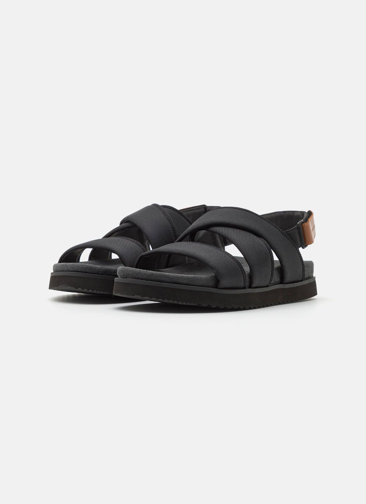 TOMMY HILFIGER sandales à bride taille 40 homme noir