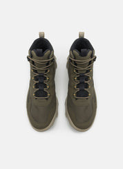 ECCO Schnürstiefelette Gr 42,5 Herren tarmac/ grape leaf