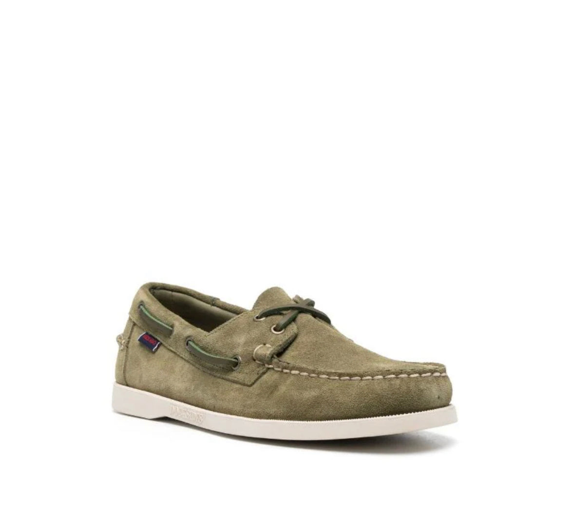 SEBAGO Segelschuh Gr 36 Herren Militärgrün