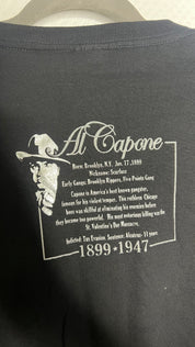 Vintage Urban Legends Tshirt Al Capone schwarz