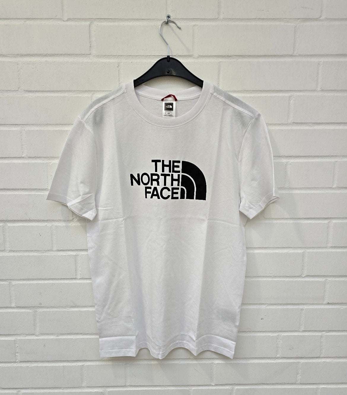 (120) THE NORTH FACE Tshirt weiß schwarz