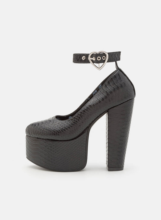 LAMODA Plateaupumps Gr 38 Damen black