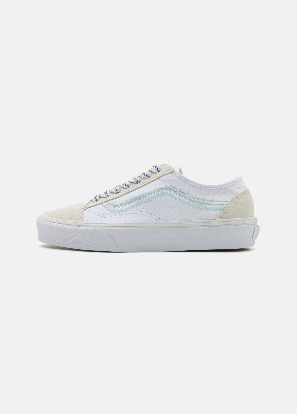 VANS Sneaker Gr 39,5 Damen embroidery true white