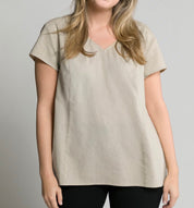 Ulla Popken T-Shirt offwhite 804430 300 (U28)