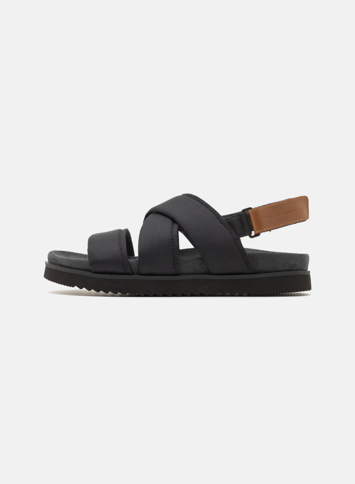 TOMMY HILFIGER sandales à bride taille 40 homme noir