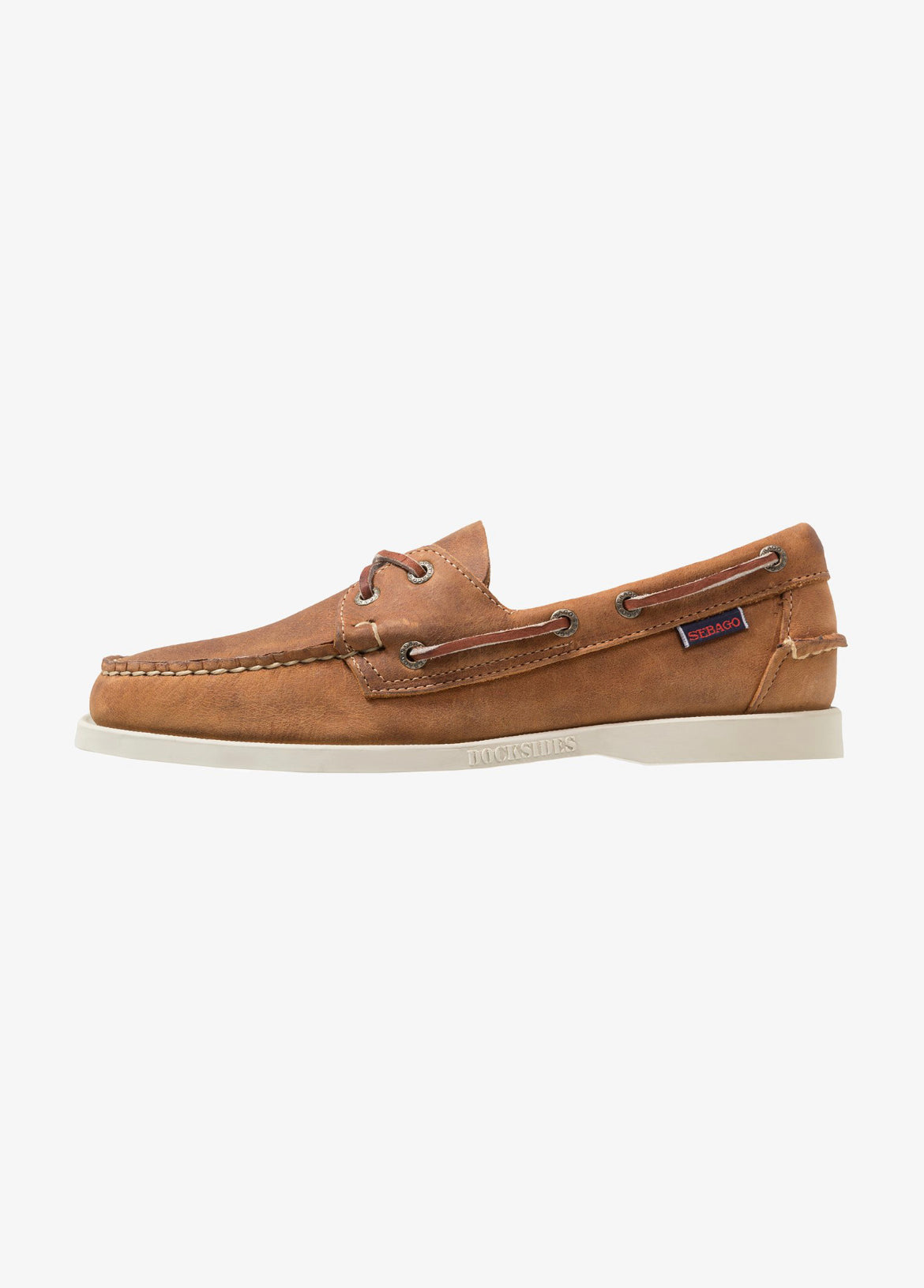 SEBAGO chaussure bateau taille 39 homme marron beige