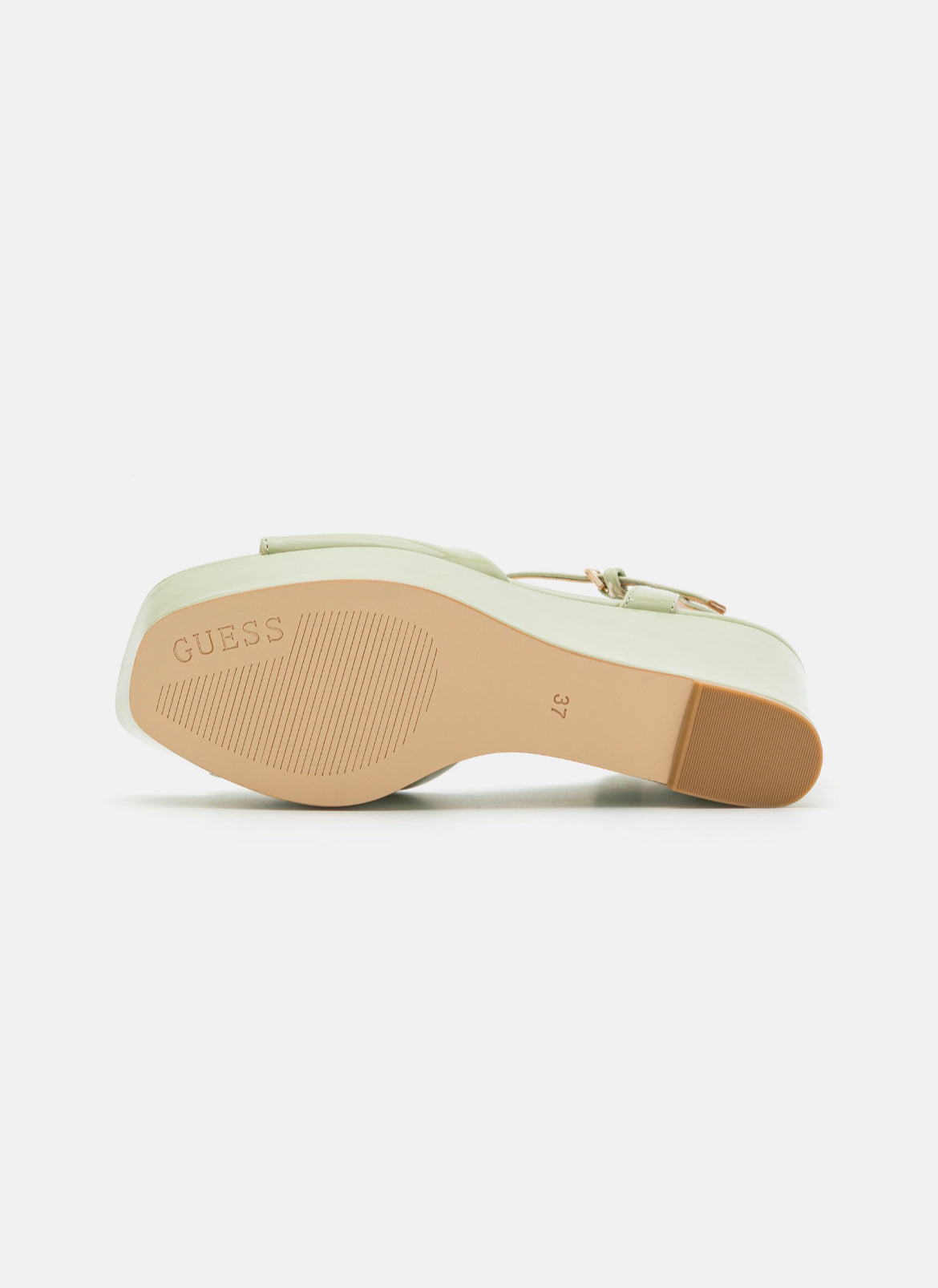 GUESS Plateausandalette Gr 39 Damen sage