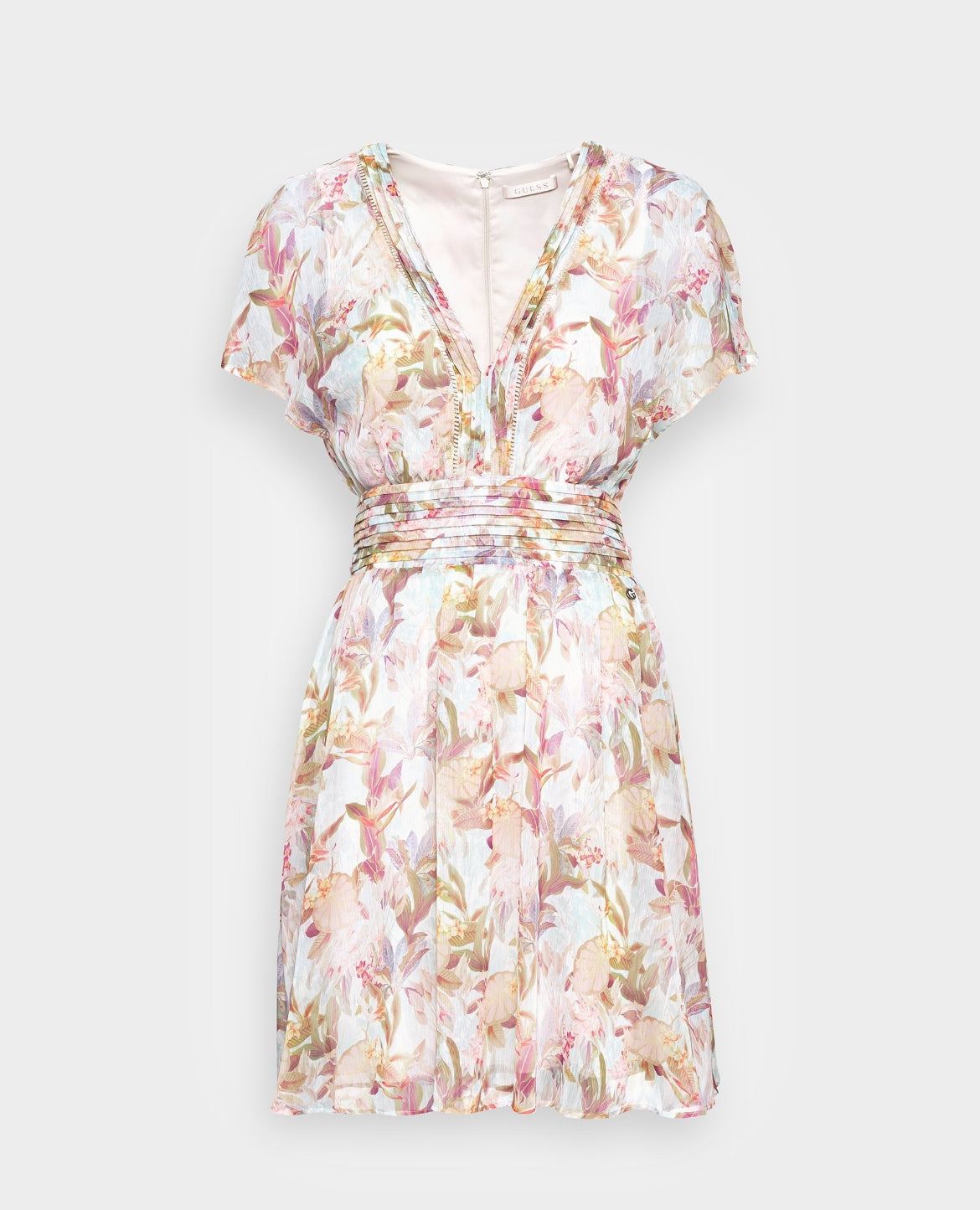 GUESS Sommerkleid Blumen Muster GrXL