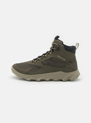 ECCO Schnürstiefelette Gr 42,5 Herren tarmac/ grape leaf
