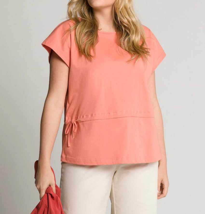 Ulla Popken Shirt Lachsfarbe 804217 527 (U33)