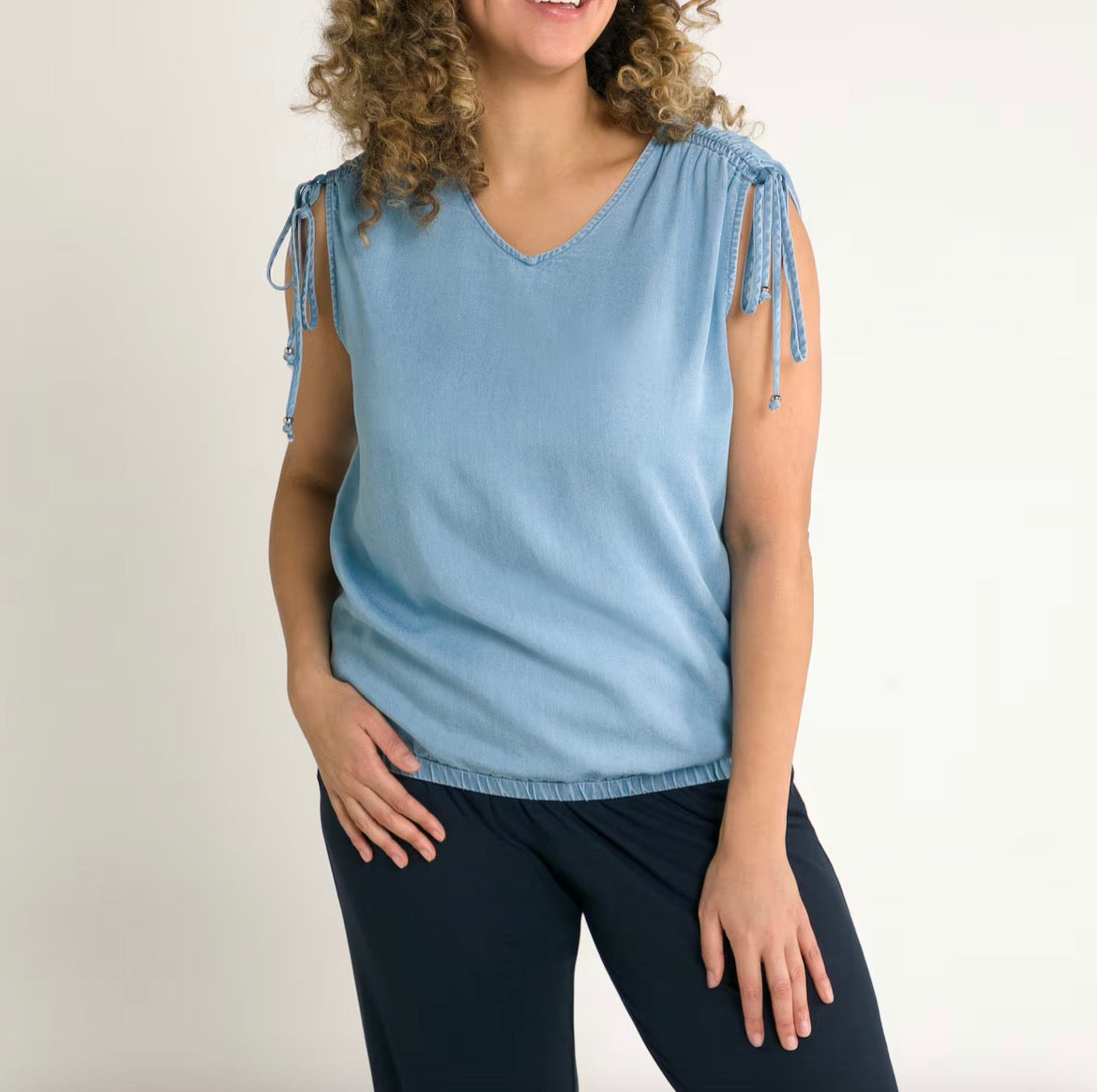 Ulla Popken Bluse blau 807344 901 (U28)
