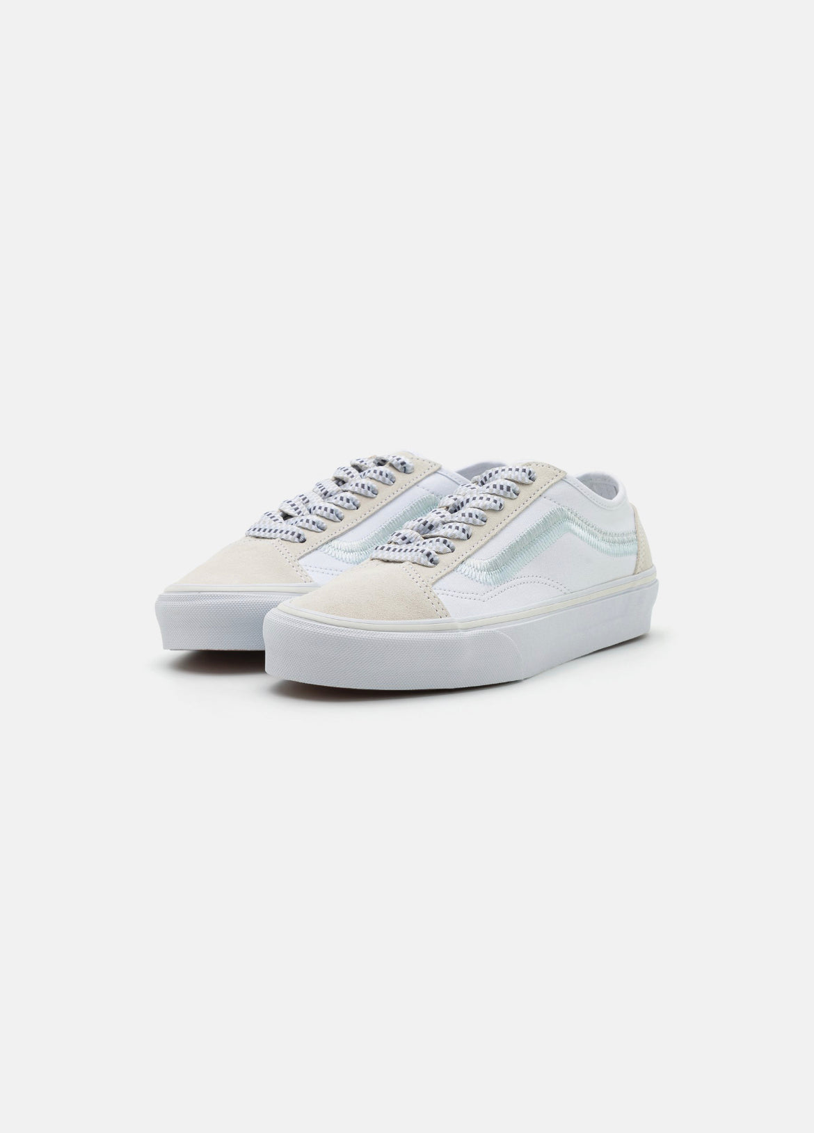 VANS Sneaker Gr 39,5 Damen embroidery true white