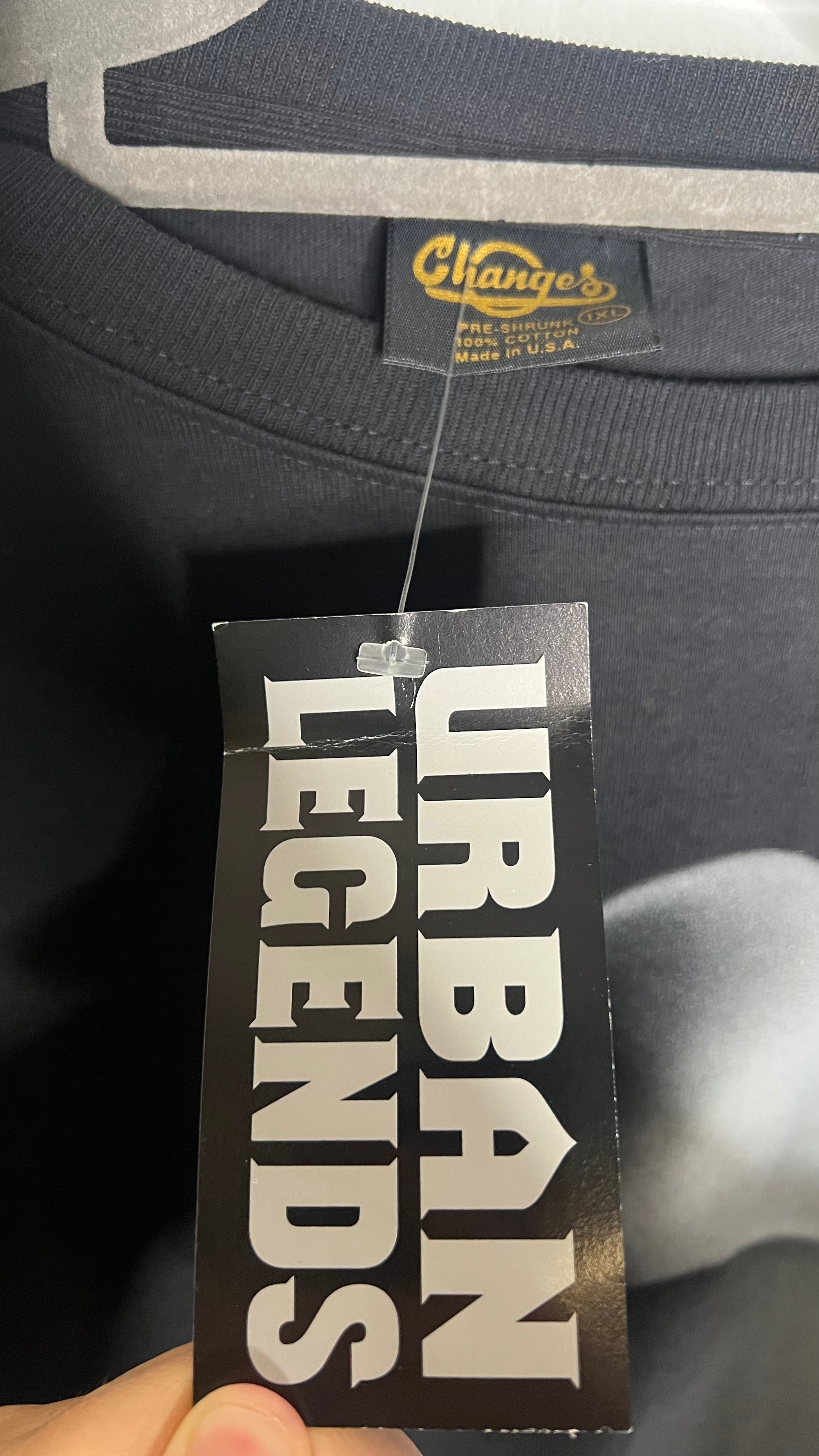 Vintage Urban Legends Tshirt Al Capone schwarz