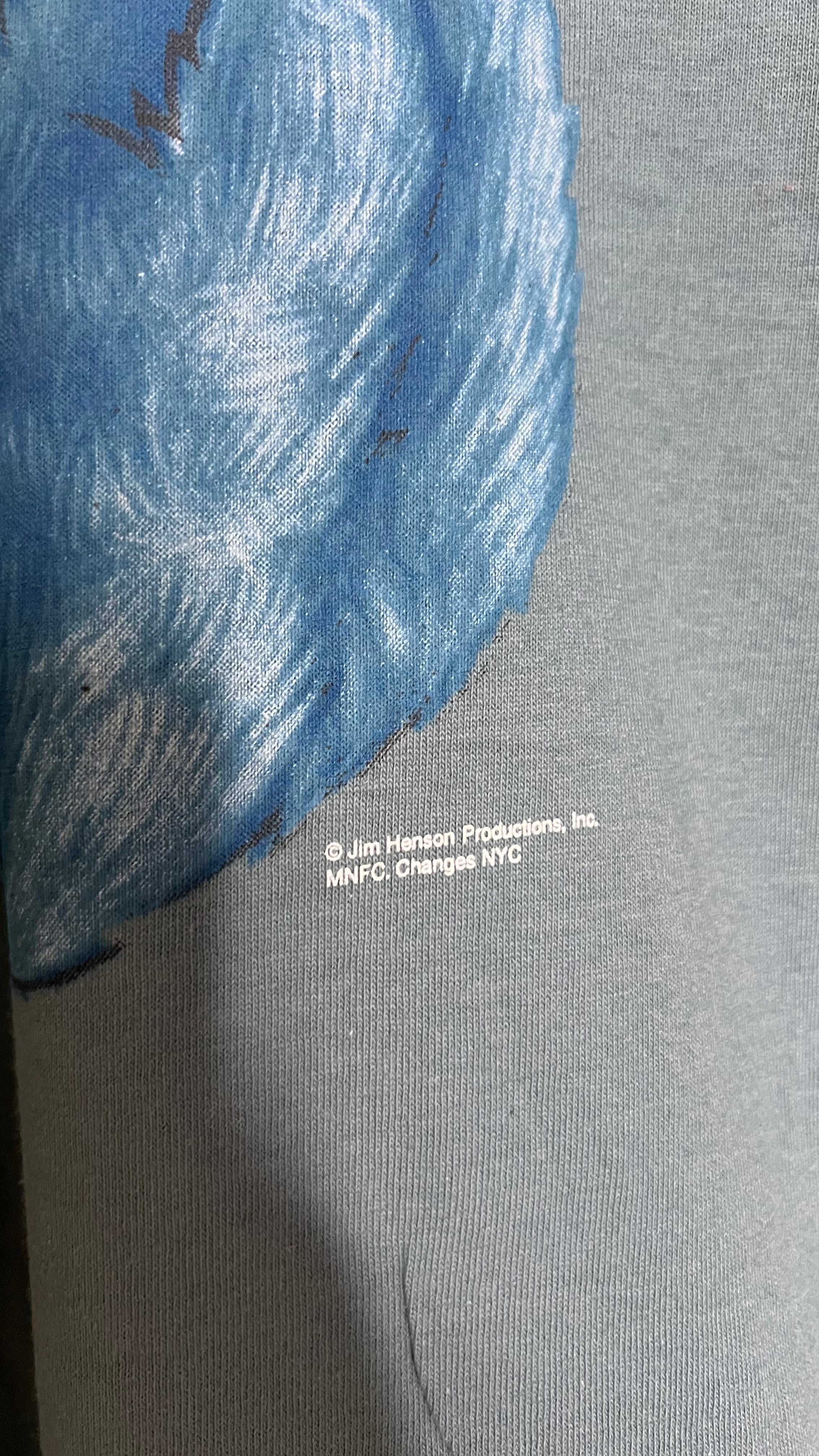 Vintage Changes Sesam Steet Cookie Monster blau