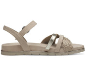 TAMARIS Shell Comb Damen Sandalen beige Gr.40