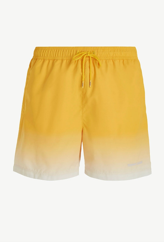 (132) Tommy Hilfiger Badehose Gelb Farbverlauf