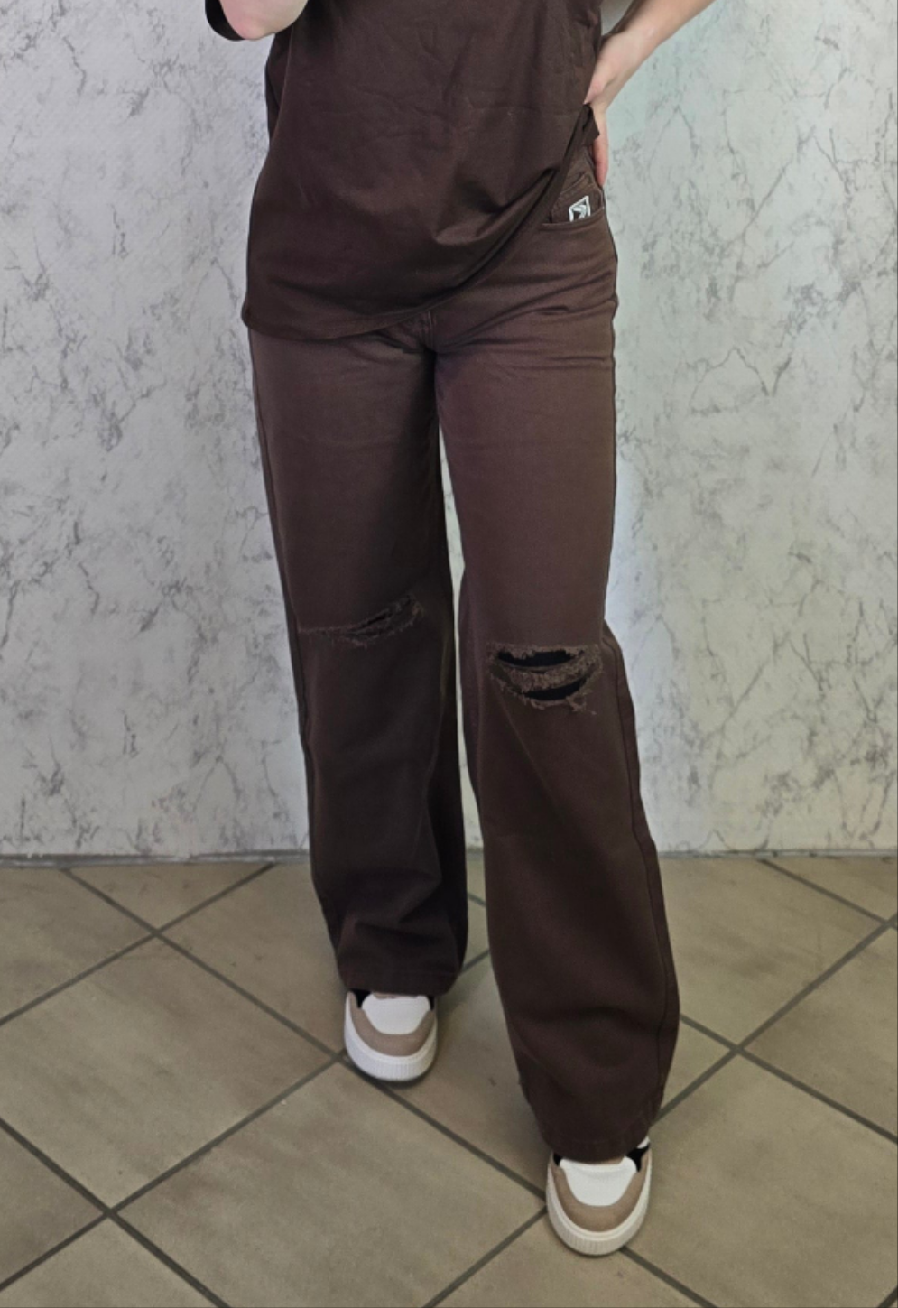 Karl Kani Jeans braun