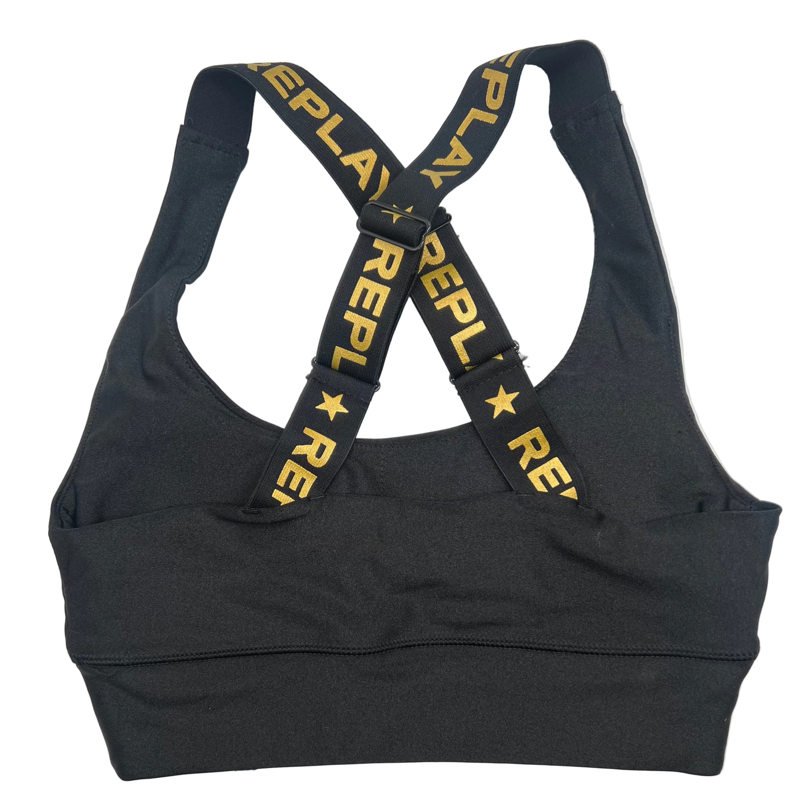 REPLAY Sports BH Shiny Gold Black GrXS