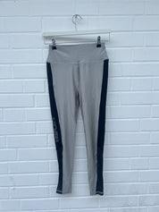 REPLAY Ladies Shiny Long Leggings grau GrS