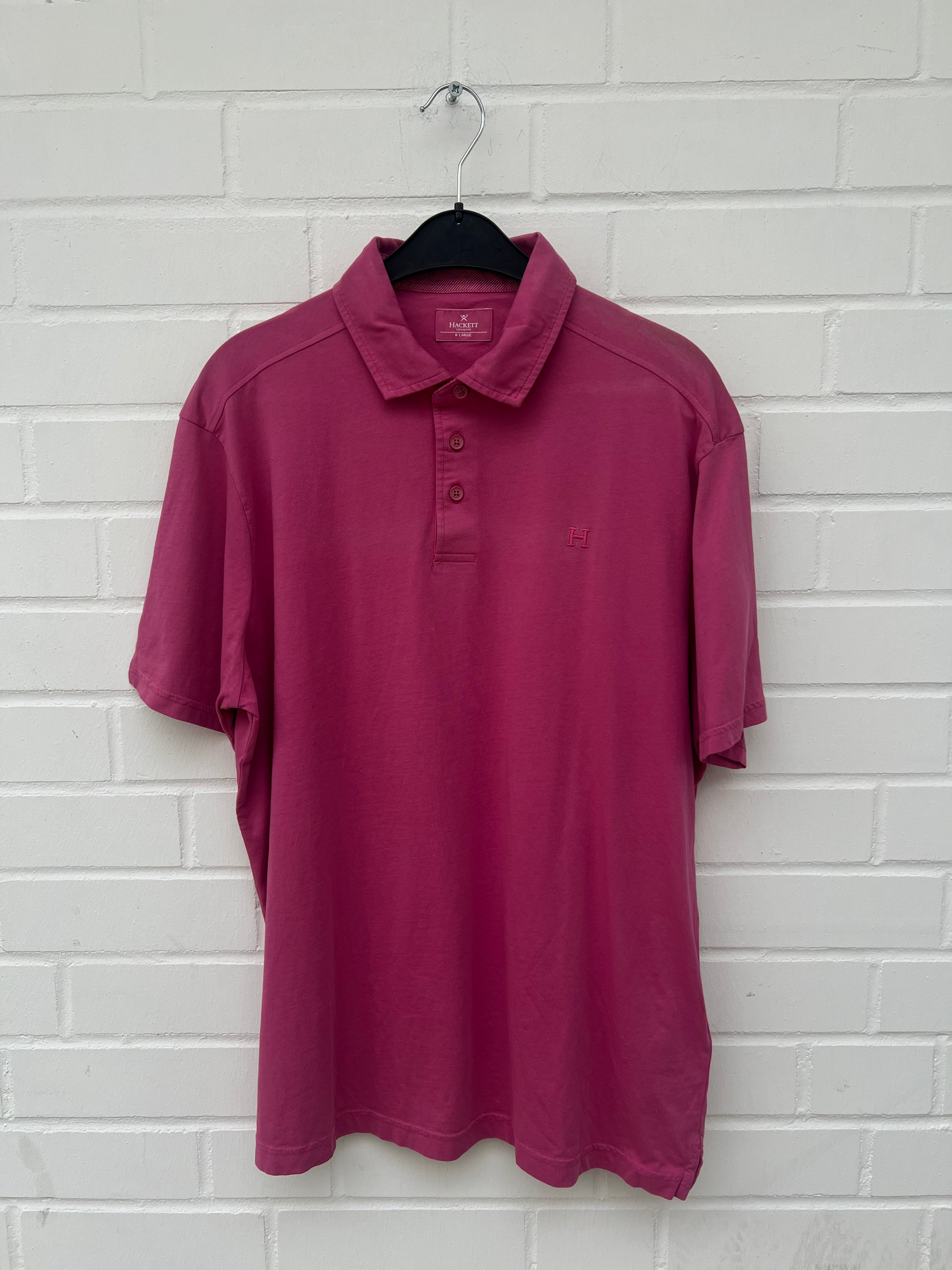 HACKETT Poloshirt 100% Cotton pink GrXL