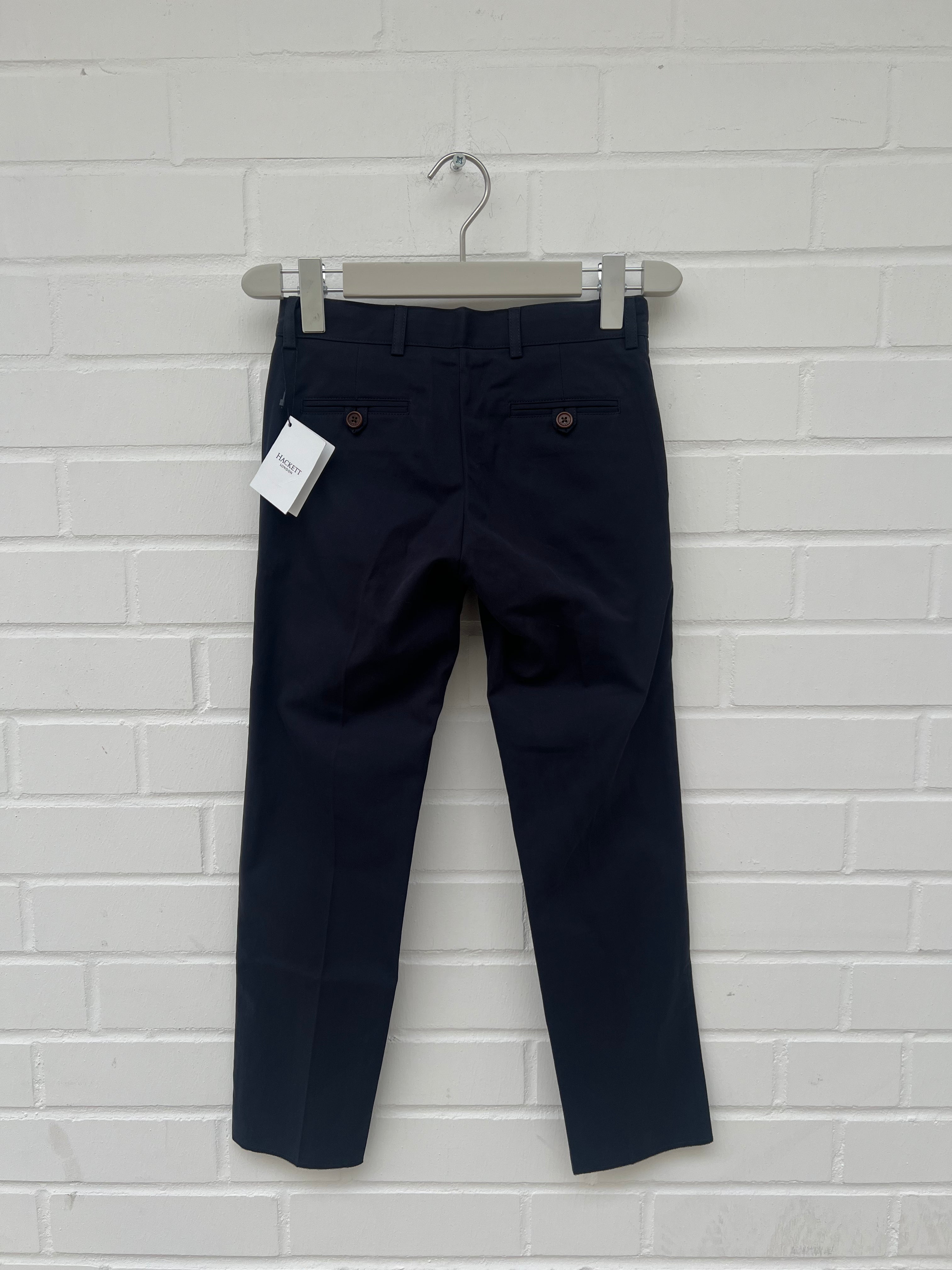 HACKETT LONDON Junior Hose navy 100% Cotton Gr7/8YRS